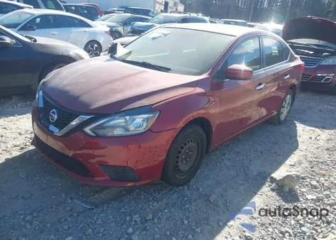 2017 Nissan Sentra Sv из США, поврежденный, VIN 3N1AB7AP0HY337520